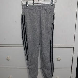 gray adidas sweatpants